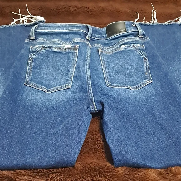 Buckle Black Cropped Straight Jeans 27×28 - Picture 3 of 6